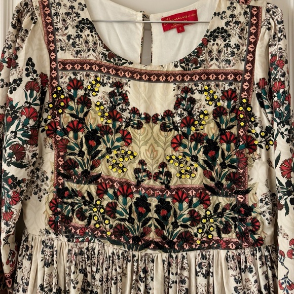 Bhanuni by Jyoti Far Fields Midi Dress, Anthropologie - Picture 5 of 6